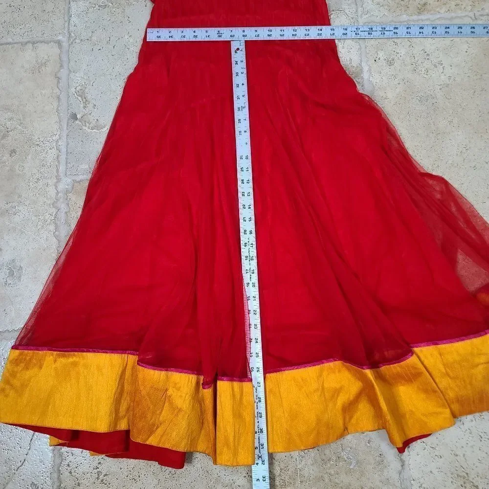 Colorful Embossed Dress, Size Small - Picture 10 of 10